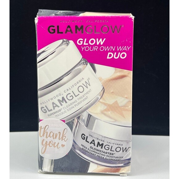 Glamglow giftset Glowstarter Supermud GLOW YOUR OWN WAY DUO Limited Edition Set